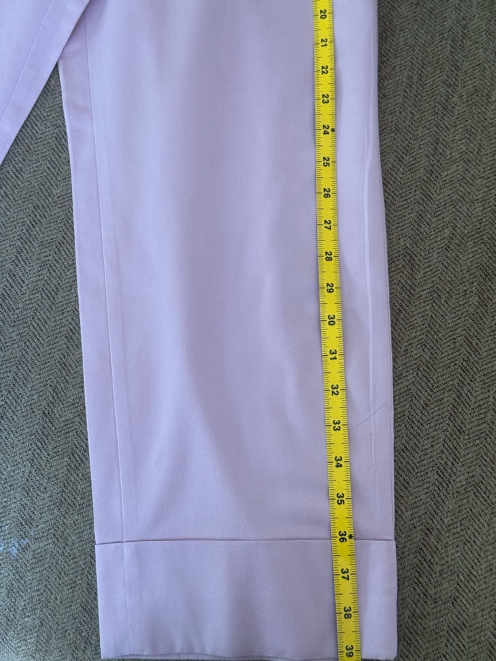 Ann Taylor Lavender Curvy Chino Ankle Pants - Picture 8 of 8